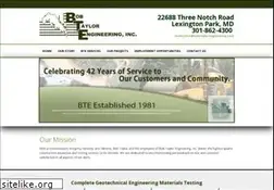 Sites similar to bobtaylorengineering.com