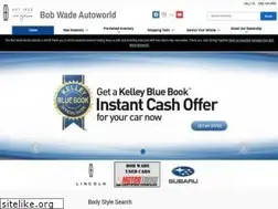 Sites similar to bobwadeautoworld.com