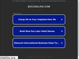 Sites similar to bocadelrio.com