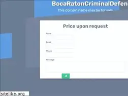 Sites similar to bocaratoncriminaldefenselawyer.com