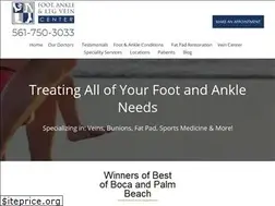 Sites similar to bocaratonfootcare.com