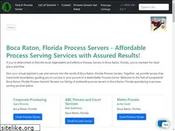 Sites similar to bocaratonprocessserver.com