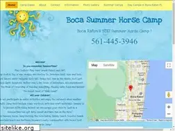 Sites similar to bocasummerhorsecamp.com