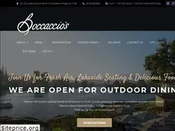 Sites similar to boccacciosrestaurant.com