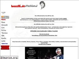 Sites similar to bocelli.de