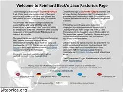 Sites similar to bock-for-pastorius.de
