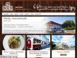 Sites similar to bockbisztrobalaton.hu