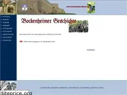 Sites similar to bockenheim-historie.de