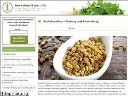 Sites similar to bockshornklee.info