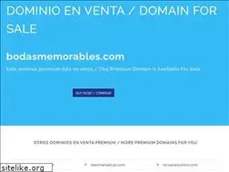 Sites similar to bodasmemorables.com