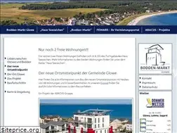 Sites similar to bodden-markt-glowe.de