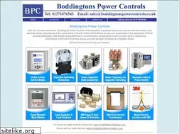 Sites similar to boddingtonspowercontrols.com