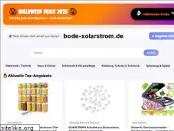 Sites similar to bode-solarstrom.de