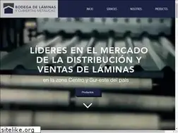 Sites similar to bodegadelaminasycubiertas.com