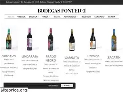 Sites similar to bodegasfontedei.es