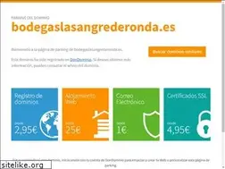 Sites similar to bodegaslasangrederonda.es
