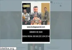 Sites similar to bodegasperal.com