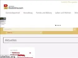 Sites similar to bodelshausen.de