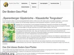 Sites similar to boden-geo-pfad.de