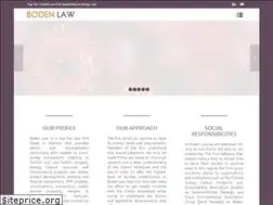 Sites similar to boden-law.com