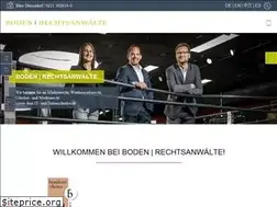 Sites similar to boden-rechtsanwaelte.de