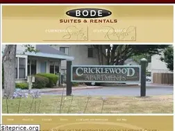 Sites similar to bodesuitesandrentals.com