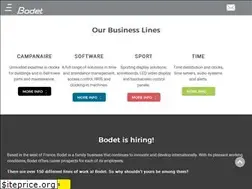 Sites similar to bodet.com