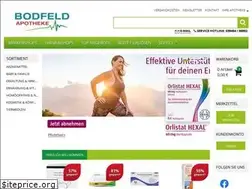 Sites similar to bodfeld-apotheke.de