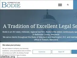Sites similar to bodie-law.com