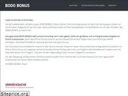 Sites similar to bodobonus.de