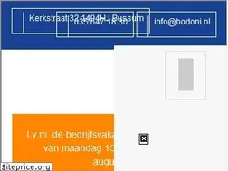 Sites similar to bodoni.nl