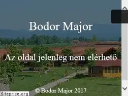 Sites similar to bodormajor.hu