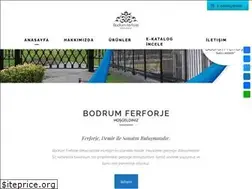 Sites similar to bodrumferforje.com