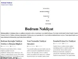 Sites similar to bodrumnakliyat.net