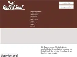 Sites similar to body-and-soul.at