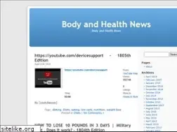 Sites similar to bodyandhealthnews.com
