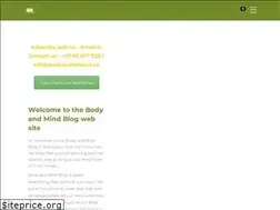 Sites similar to bodyandmindblog.co.za