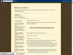 Sites similar to bodyandsoul.blogspot.com