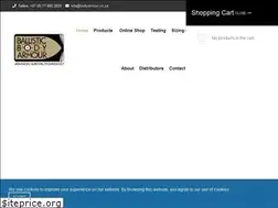 Sites similar to bodyarmour.co.za