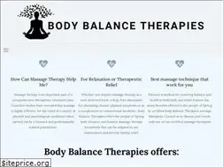 Sites similar to bodybalancetherapies.com