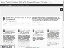 Sites similar to bodybuildingandfatloss.blogspot.com