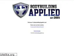Sites similar to bodybuildingapplied.com