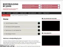 Sites similar to bodybuildingbyjohn.com