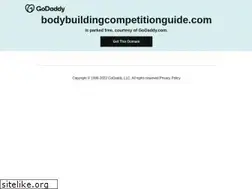 Sites similar to bodybuildingcompetitionguide.com