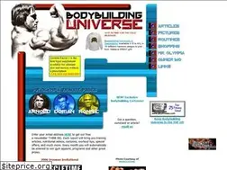 Sites similar to bodybuildinguniverse.com