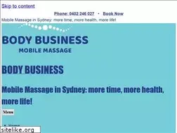 Sites similar to bodybusiness.com.au