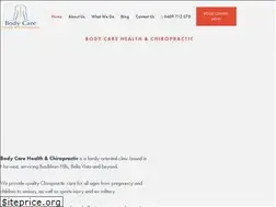 Sites similar to bodycarechiro.com.au