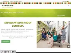 Sites similar to bodycentrum.be