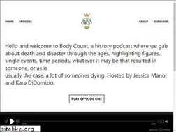Sites similar to bodycounthistorypod.com