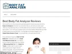 Sites similar to bodyfatanalyzer.org